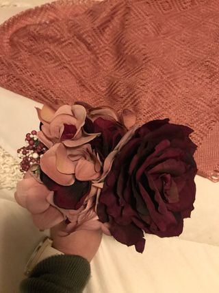 Ramillete flores flamenca