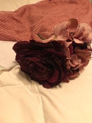 Ramillete flores flamenca
