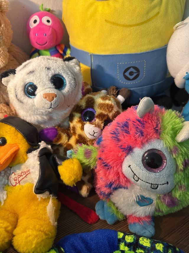 Super set di animali di peluche