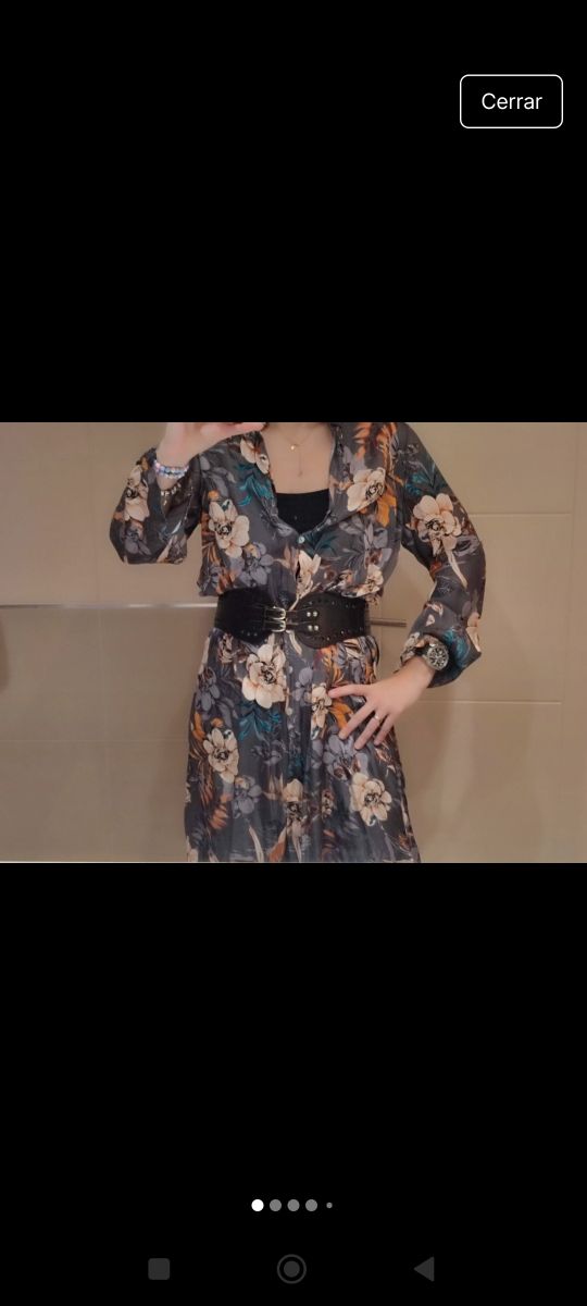 Vestido camisero perfecto estado 