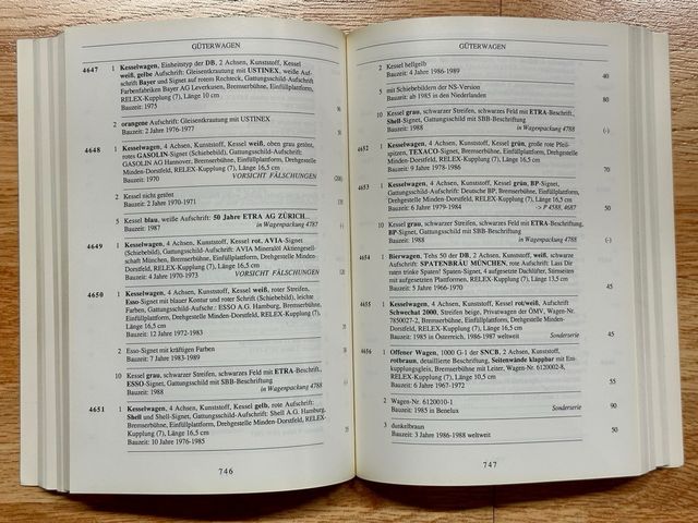 MARKLIN Koll’s Preis Katalog 1992 2 tomos