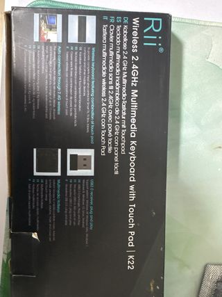 Teclado inhalámbrico wireless