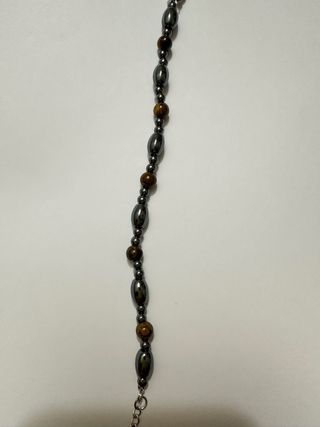Bracciale in pietra e acciaio. Unisex