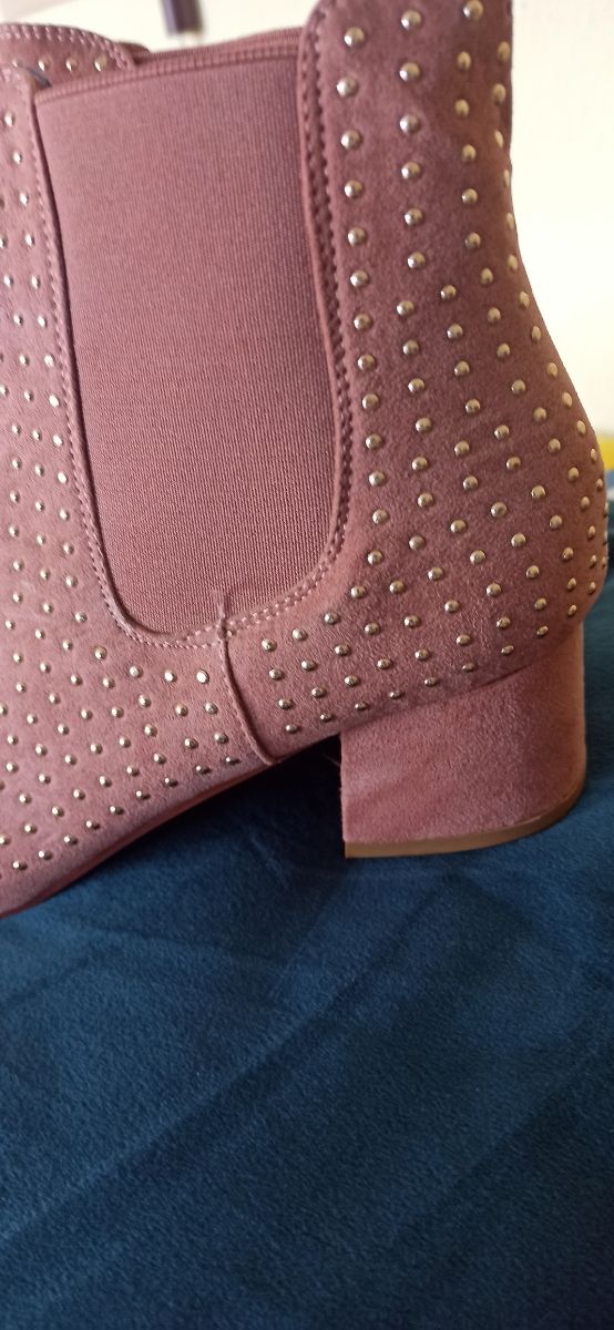 Botines rosas ! Nuevos!