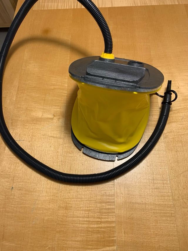 Hinchador de fuelle para colchonetas