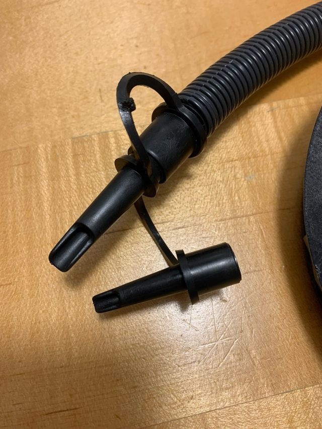 Hinchador de fuelle para colchonetas