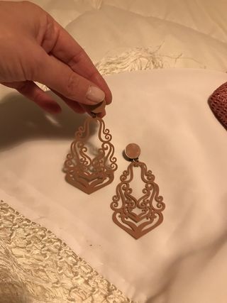 Pendientes flamenca