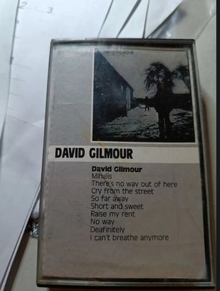 David Gilmour Album Musicassetta