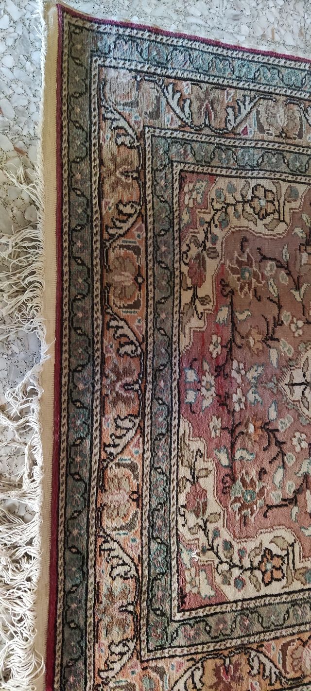 Tappeto Turco a mano Kayseri anni 80 con garanzia