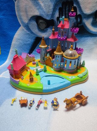 Castillo Polly Pocket Bella y Bestia Bluebird