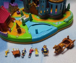 Castillo Polly Pocket Bella y Bestia Bluebird