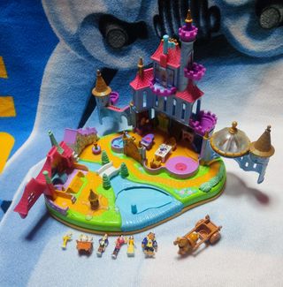 Castillo Polly Pocket Bella y Bestia Bluebird