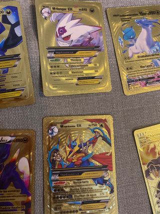 Cartas pokemon de oro 