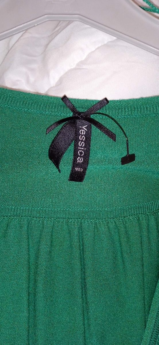 Cárdigan verde talla S