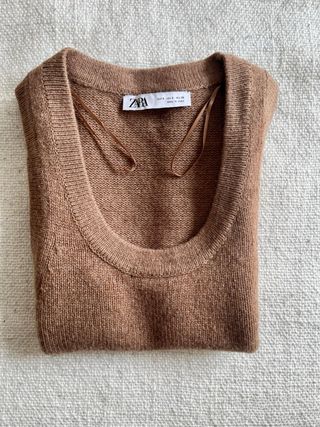 Chaleco lana de Zara S