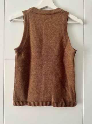 Chaleco lana de Zara S