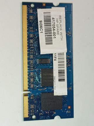 Memoria RAM HP spare 
