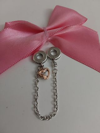 Cadena de seguridad en plata S 925.
