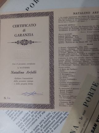 Stampa di Bologna porta S. Vitale