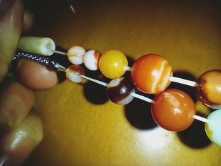 Cinturino in agata retrò x Apple Watch