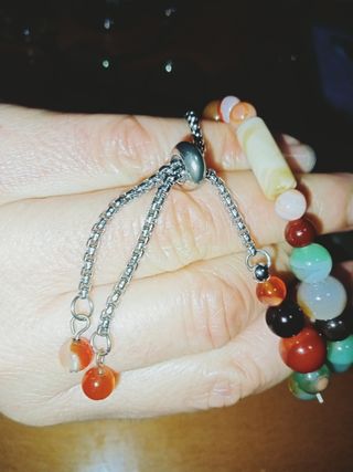 Cinturino in agata retrò x Apple Watch