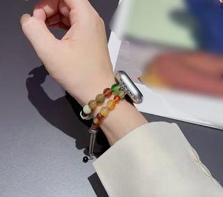 Cinturino in agata retrò x Apple Watch