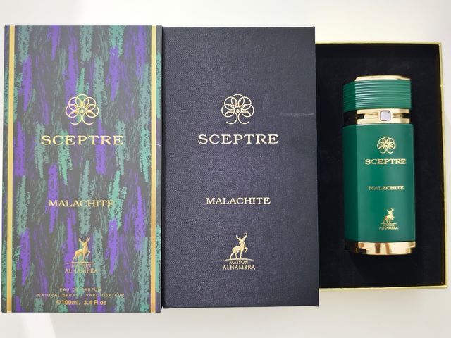 Sceptre Malachite Maison Alhambra