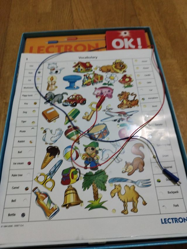 Juego aprendo ingles Diset