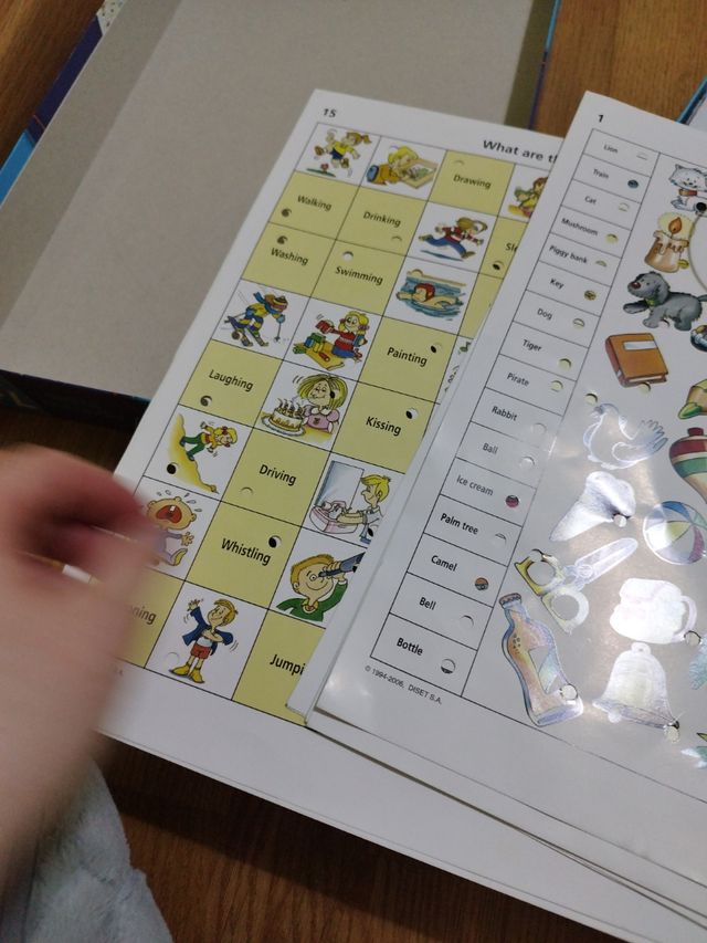 Juego aprendo ingles Diset