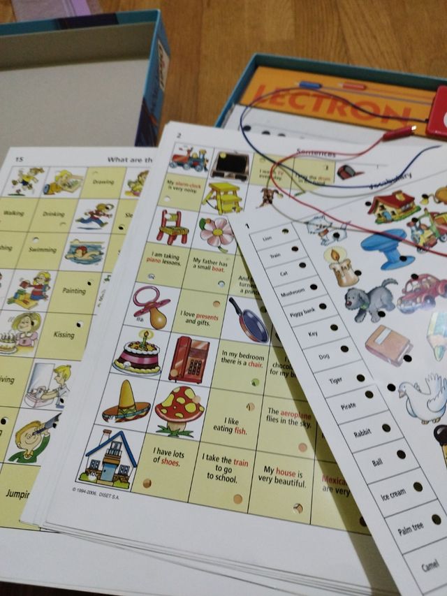 Juego aprendo ingles Diset