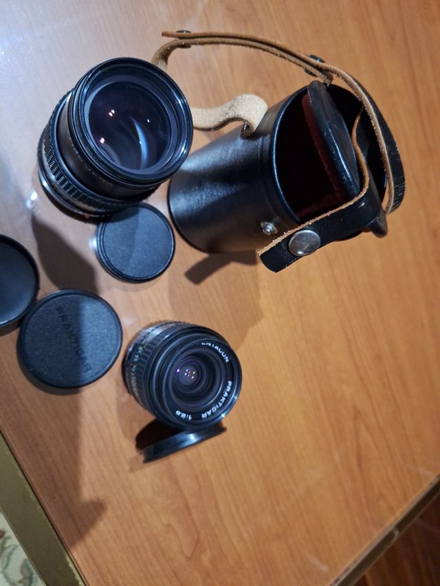 Objetivos de la cámara Praktica 