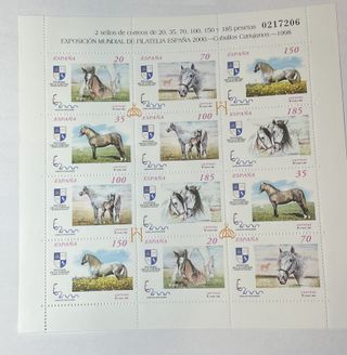 Minipliego 62 Caballos 1998