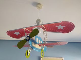 Lámpara infantil avión