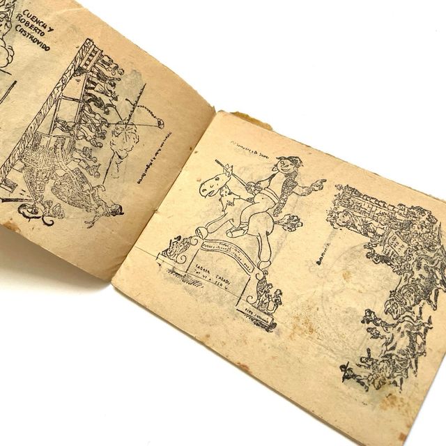 Fallas. Antiguo folleto