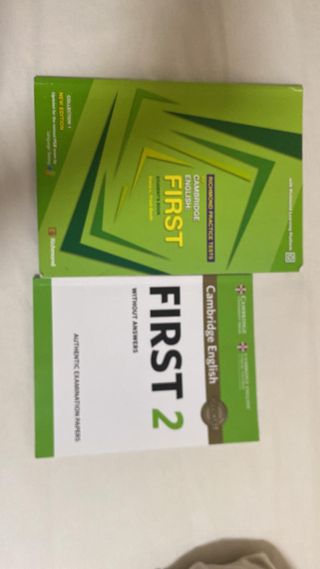 Libros Ingles Cambridge First 2