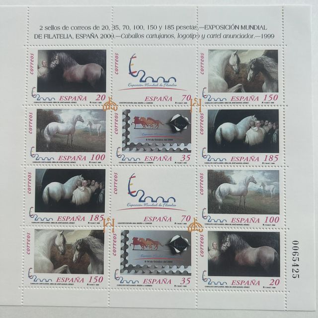 Minisfolha 67 Cavalos 1999