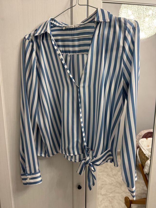 Camisa rayas Stradivarius