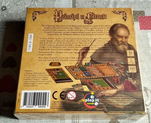 Gioco Principi di Firenze ed. numerata
