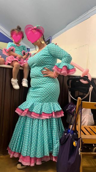 Trajes de flamenca madre e hija 