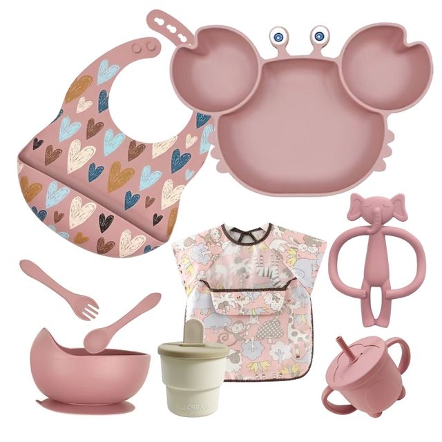 Vajilla de silicona para niños