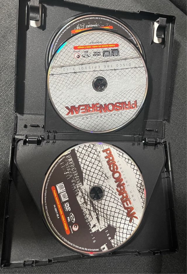 DVD . PRISON BREAK Stagione 1