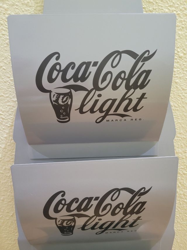 Revistero coca cola vintage