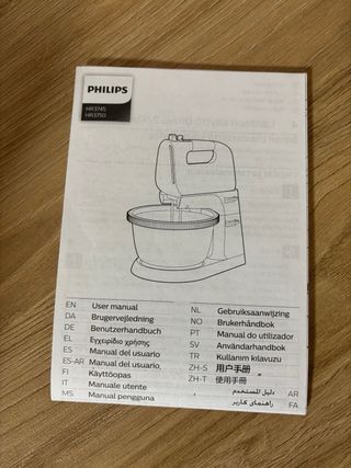 Planetaria Mixer Philips