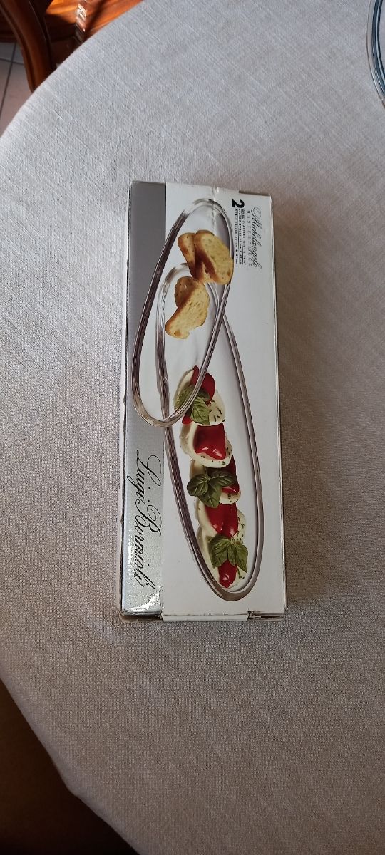 2 piatti ovali - centrotavola