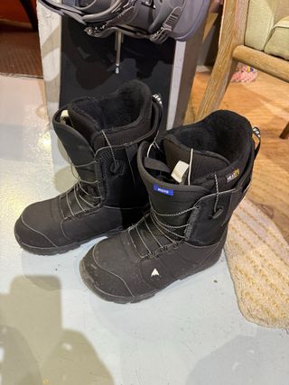 Tabla Snow Burton con fijaciones y botas 