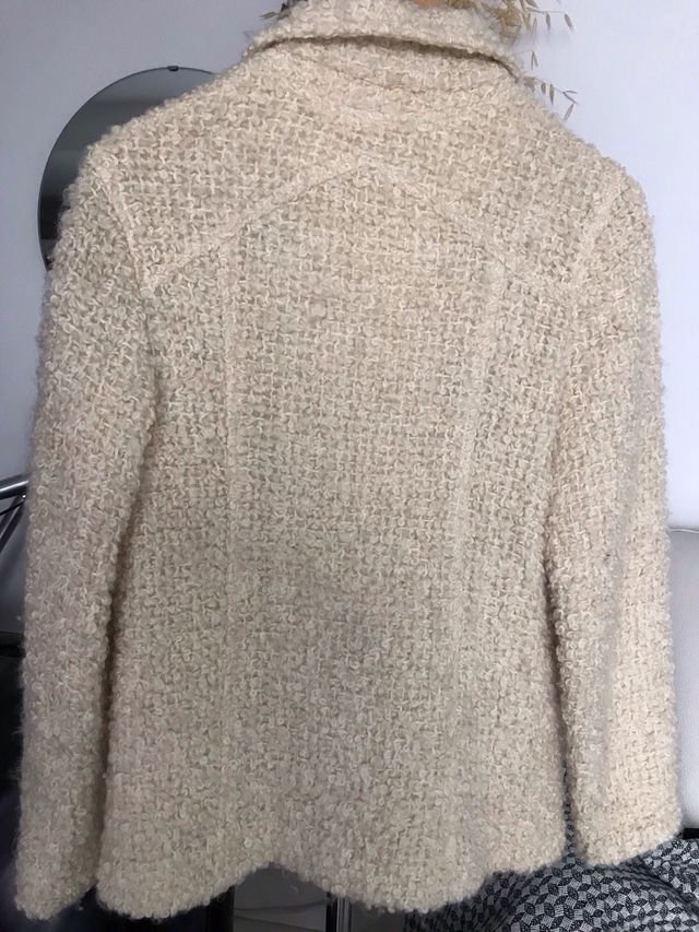 CHAQUETA BORREGUITO PURA LANA FORRADA AÑOS 60