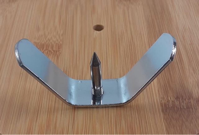 Jamonero madera y acero inox.