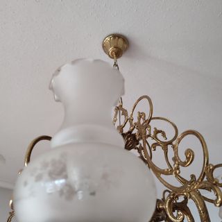 Lampara de araña vintage