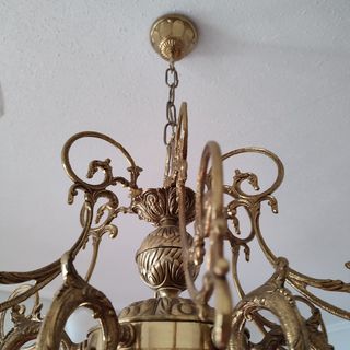 Lampara de araña vintage