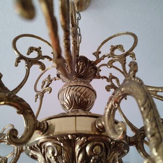 Lampara de araña vintage